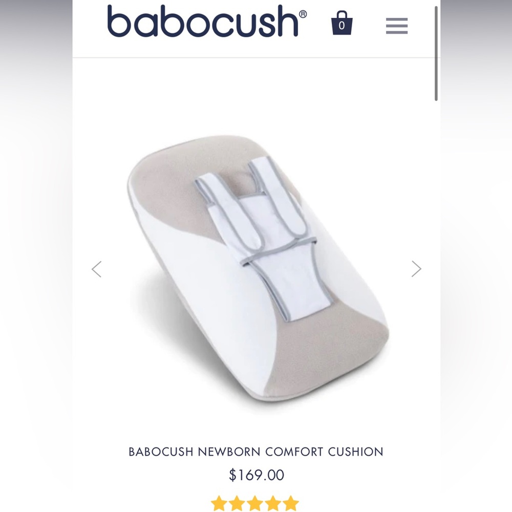 Babocush newborn comfort cushion